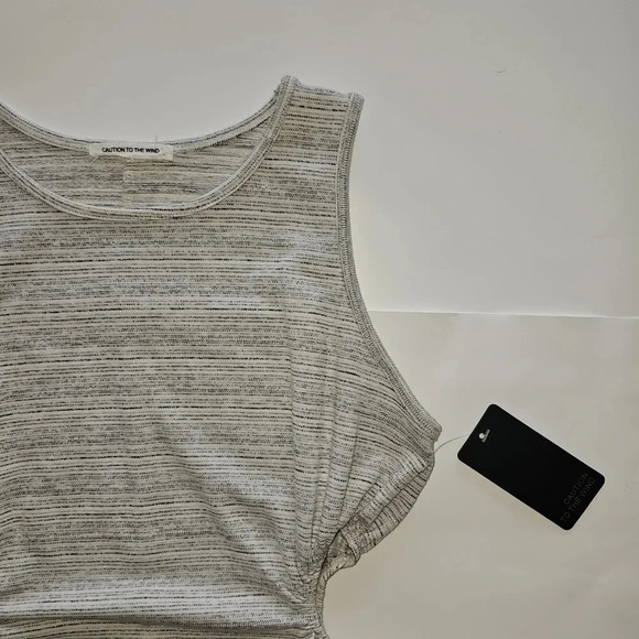 CAUTION To the Wind Cut out Cotton Mini Dress - Picture 5 of 7